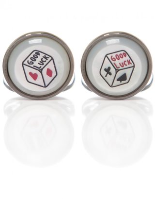 Paul Smith Mother Of Pearl Lucky Dice Cufflinks