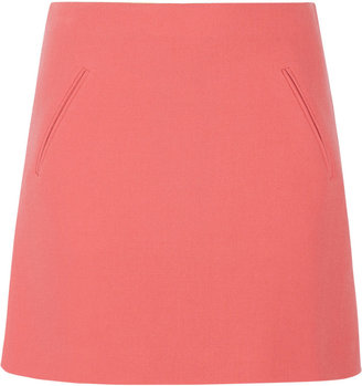 Marni Double-Faced Wool-Crepe Mini Skirt
