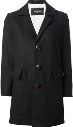 DSquared 1090 DSQUARED2 single breasted coat