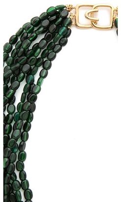 Kenneth Jay Lane Beaded Layer Necklace