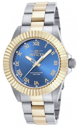 Invicta 16742 Men's Pro Diver Two Tone Steel Blue Dial Dive Watch