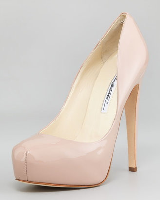 Brian Atwood New Maniac Patent Leather Pump