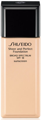 Shiseido Sheer and Perfect Foundation SPF 18