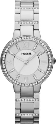 Fossil Es3282 virginia ladies silver bracelet watch