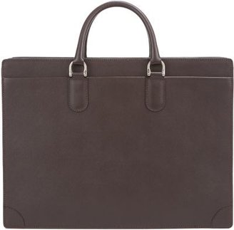 Barneys New York Two-Compartment Briefcase
