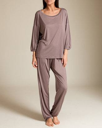 Hanro Marta 3⁄4 Sleeve Pajama