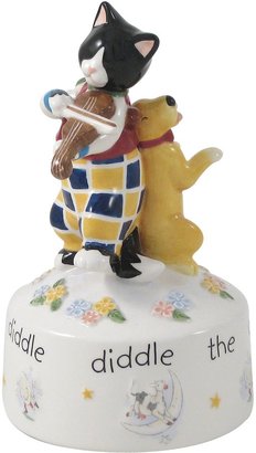 Aynsley Nursey rhymes cat and fiddle music box