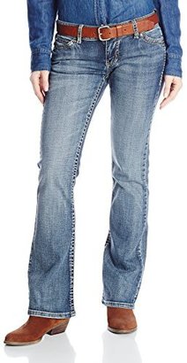 Wrangler Juniors Premium Patch Booty Up Back Flap Pocket Sits At Hip Bootcut