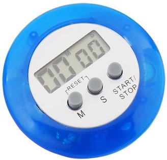 niceEshop(TM) Mini Round LCD Digital Cooking Kitchen Countdown Timer Alarm -Blue