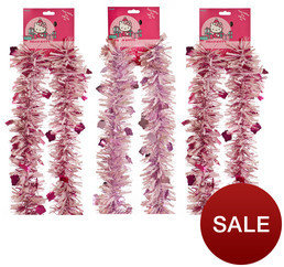 Hello Kitty Pack Of 3 Christmas Tinsel 2M