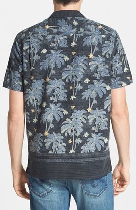 Tommy Bahama 'A State of Palm' Original Fit Silk & Cotton Campshirt