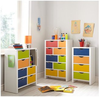 Kidspace Jazz Chest of 4 Drawers - Multi