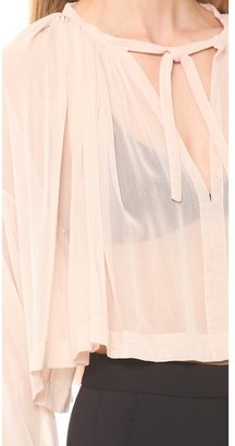 Jean Paul Gaultier Long Sleeve Blouse