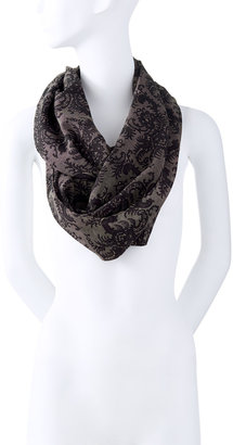 The Limited Lace Print Infinity Scarf