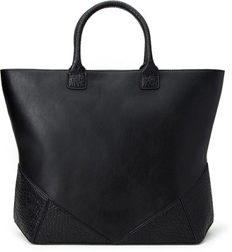 Forever 21 Pebbled Faux Leather Tote