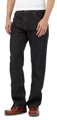 Maine New England Big and tall black regular fit jeans