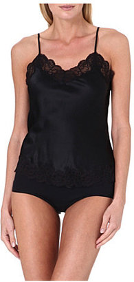 Nk Imode Lace-detailed silk camisole