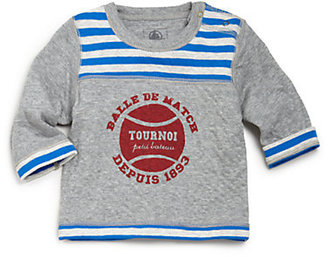 Petit Bateau Infant's Reversible Striped Sweatshirt