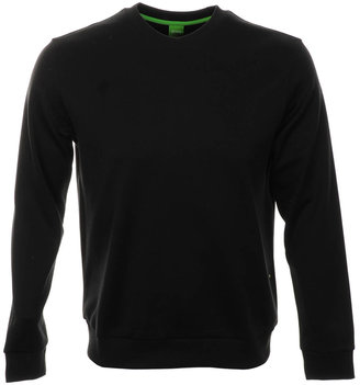HUGO BOSS Green Salbo 1 Sweatshirt Jumper Black