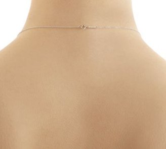 Jennifer Meyer Women's Initial Pendant Necklace-Colorless