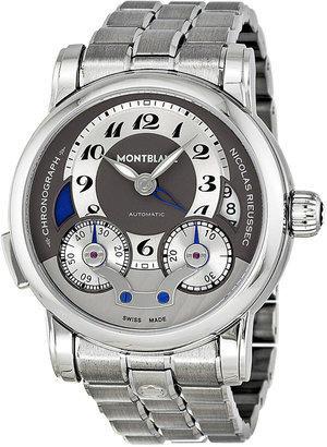 Montblanc Mont Blanc Nicolas Rieussec Stainless Steel Chronograph Watch, 43mm