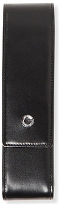 Faber-Castell Graf Von Smooth leather two pen case