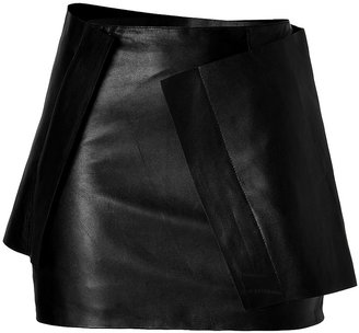 J.W.Anderson Leather Brick Skirt