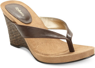 Style&Co. Chicklet Wedge Sandals