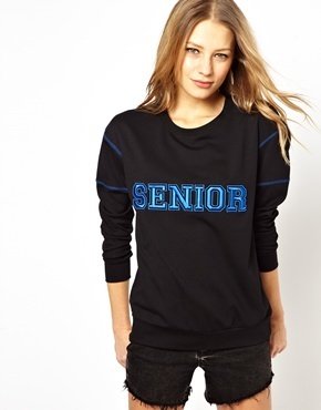 Pencey Senior Sweatshirt - Black
