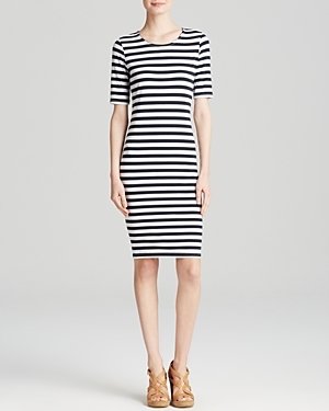 Splendid Dress - Stripe Short Sleeve