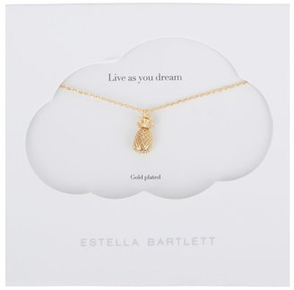 Little Ella By Estella Bartlett Gold Plated Pineapple Necklace