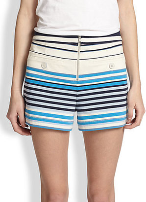 Marc by Marc Jacobs Paradise Striped Cotton Shorts