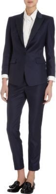 Band Of Outsiders Peak Lapel One-Button Jacket