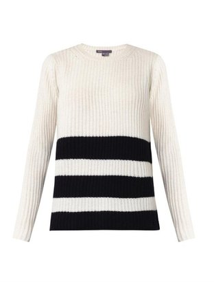 Vince Striped wool and cashmere-blend sweater