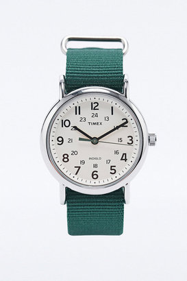 Timex Canvas Strap Watch in Green