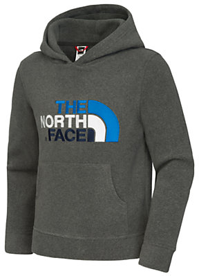 The North Face Boys' Peak Pullover Hoodie, Grey