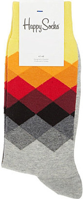 Happy Socks Faded Diamond socks - for Men