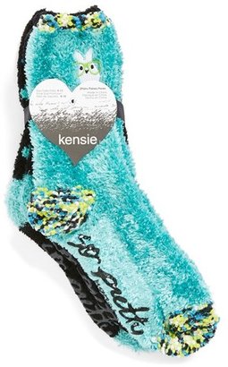 Kensie 'Bunny' Crew Slipper Socks (2-Pack)