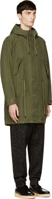 Diesel Green W-Formi Military Coat