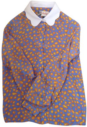 Jaeger Leopard print Silk Top