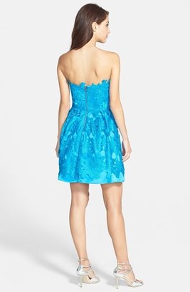 Adrianna Papell Brocade Fit & Flare Dress