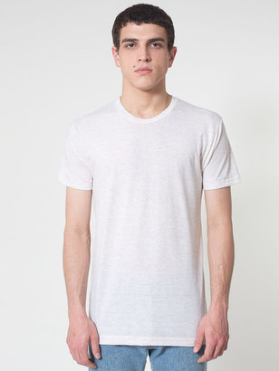 American Apparel Tri-Blend Short Sleeve Track Shirt