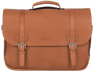 Kenneth Cole Reaction Colombian Leather Flapover 15.6" Laptop Bag