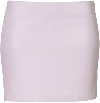 Jitrois Leather Mini-Skirt