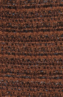 St. John Crosshatch Tweed Knit Skirt