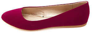 Charlotte Russe Pointed Toe Ballet Flats