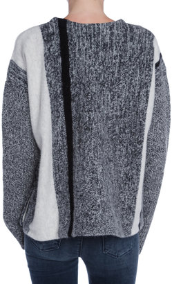Alexander Wang T BY Tweed Pullover Sweater