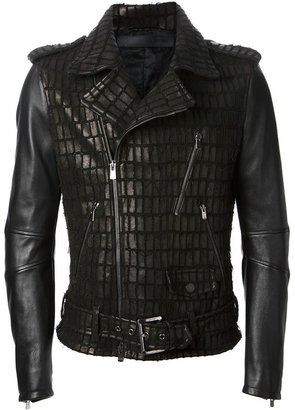 Drome 'Ovis Aries' leather biker jacket