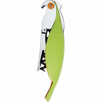 Alessi Parrot Sommelier Corkscrew, Green