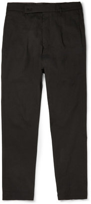 Rick Owens Astaire Drop-Crotch Cotton Trousers